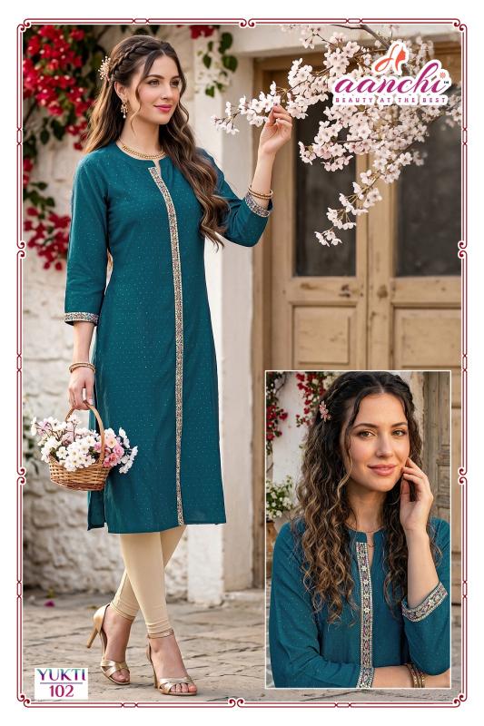Aanchi yukti designer kurti wholesalers in bangalore